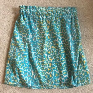 Cheetah Print Skirt